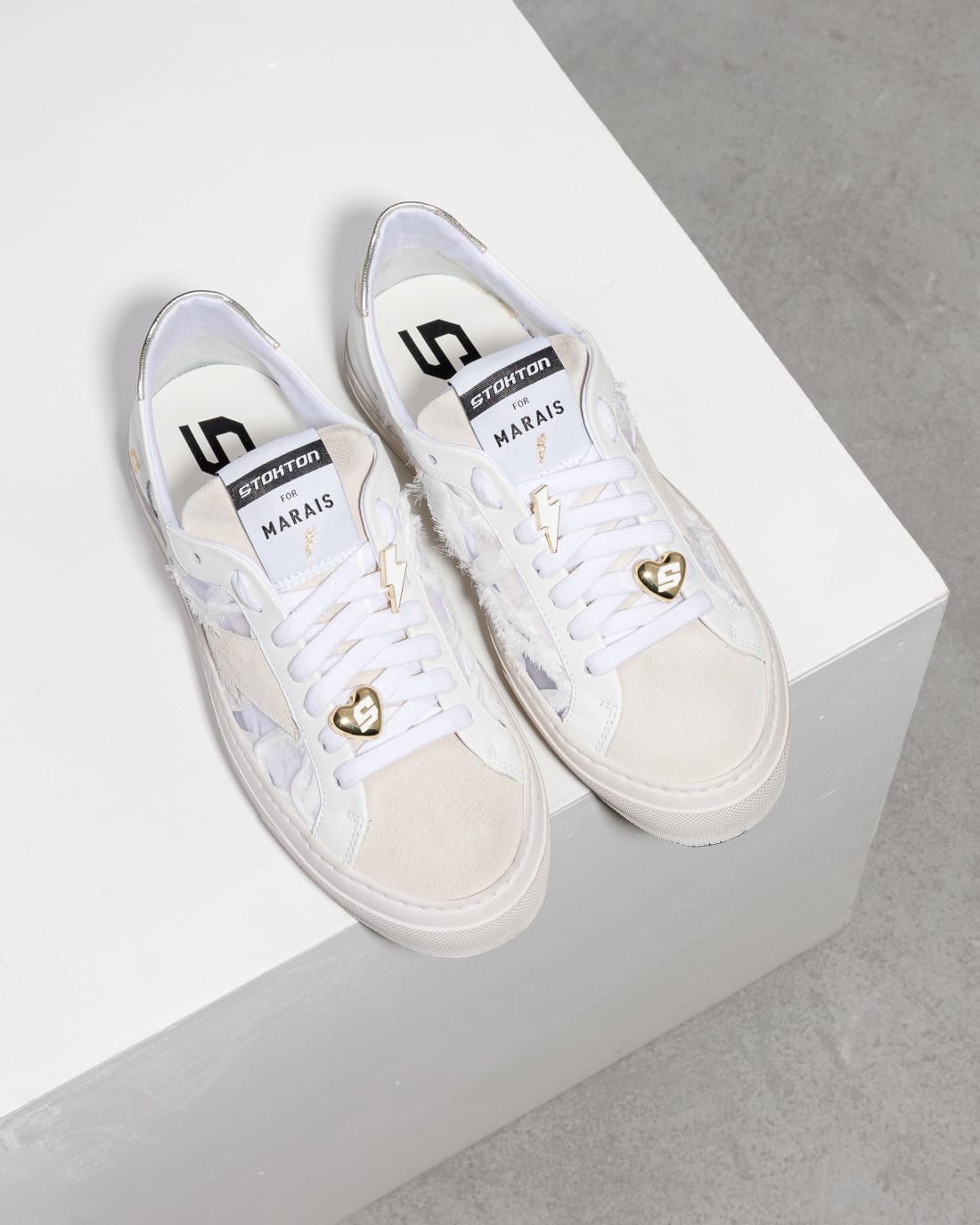 Белые кожаные кеды - Image 2 of 6