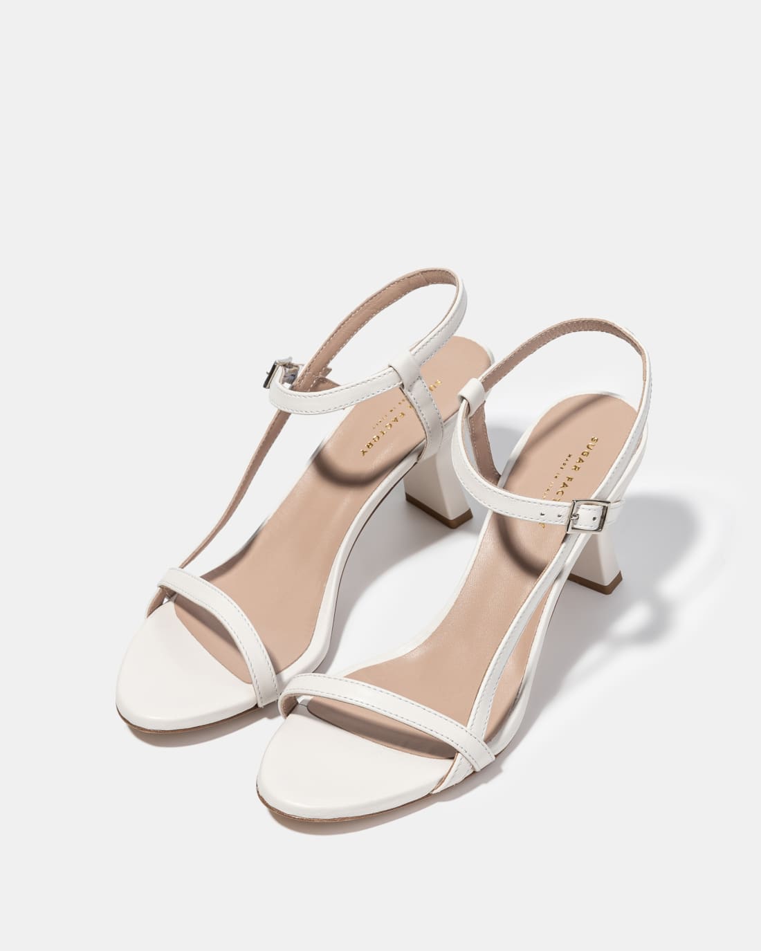 Белые босоножки с ремешками - Image 2 of 4