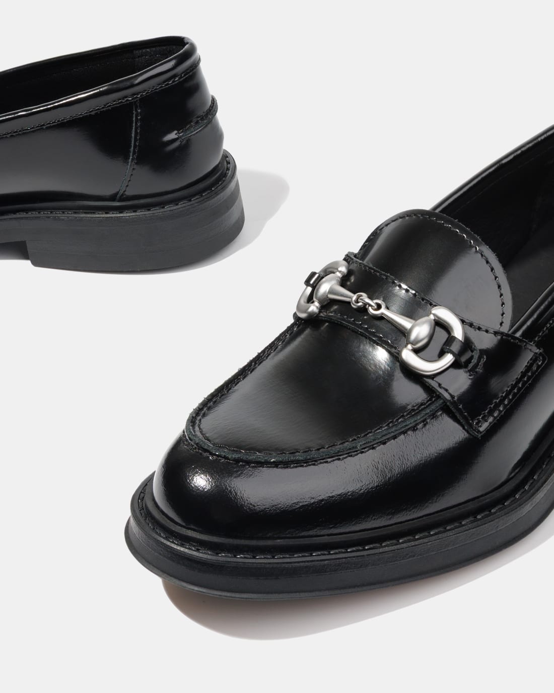 Черные кожаные лоферы - Image 5 of 5