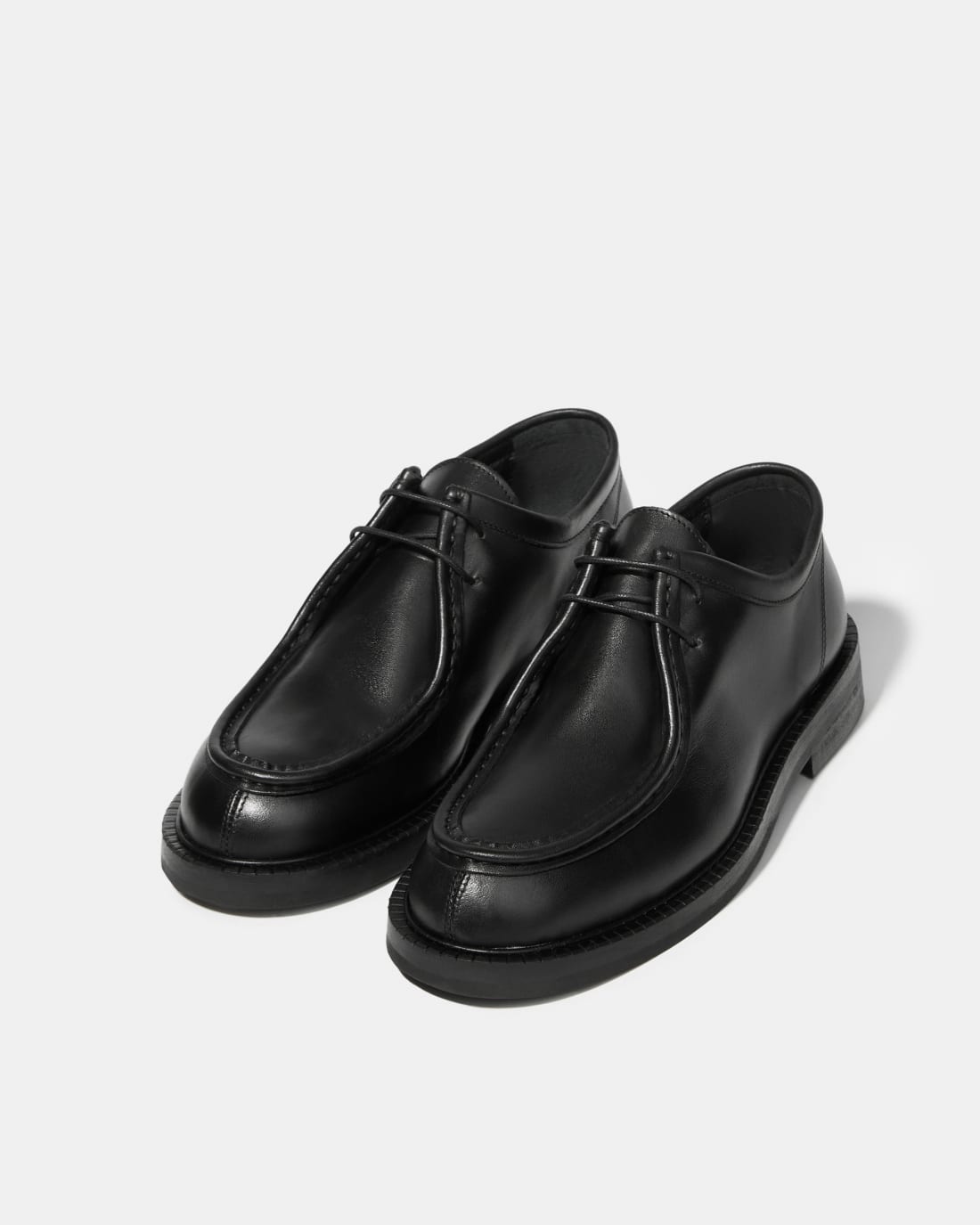 Черные полуботинки из натуральной кожи - Image 2 of 5