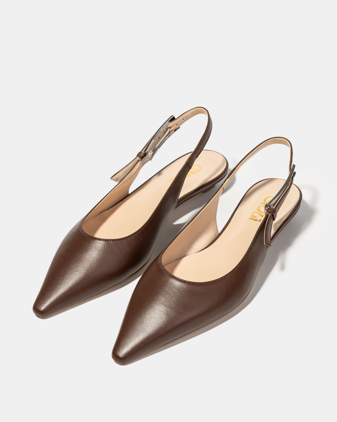 Коричневые туфли из натуральной кожи - Image 2 of 5