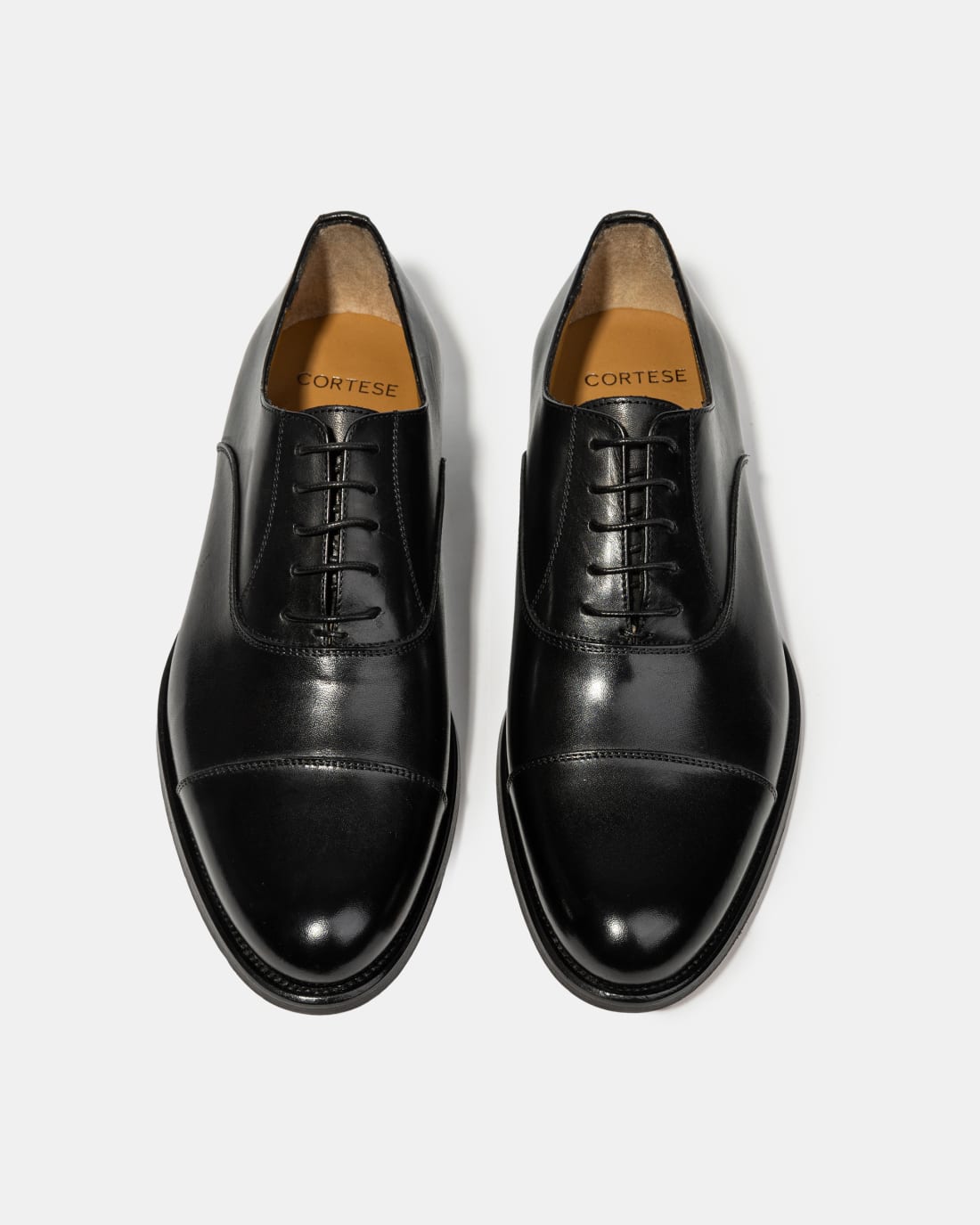 Черные классические кожаные туфли - Image 3 of 5