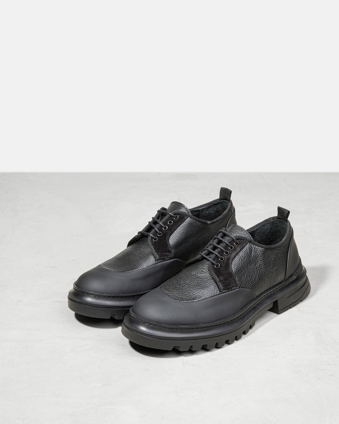 Черные кожаные туфли дерби - Image 2 of 5