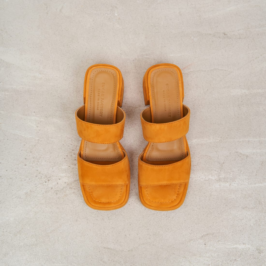 Оранжевые замшевые мюли - Image 2 of 6
