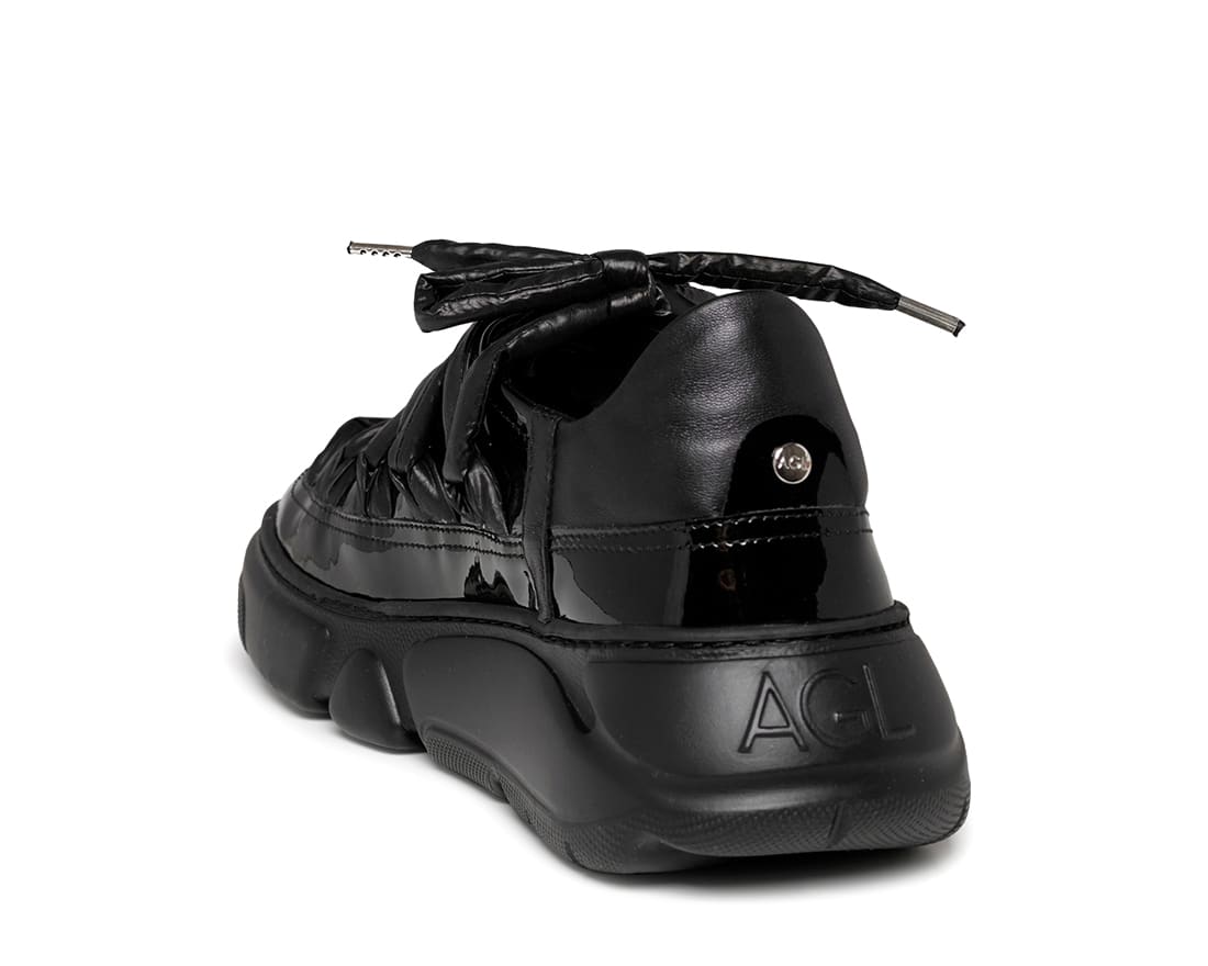 Черные лаковые кроссовки - Image 3 of 4