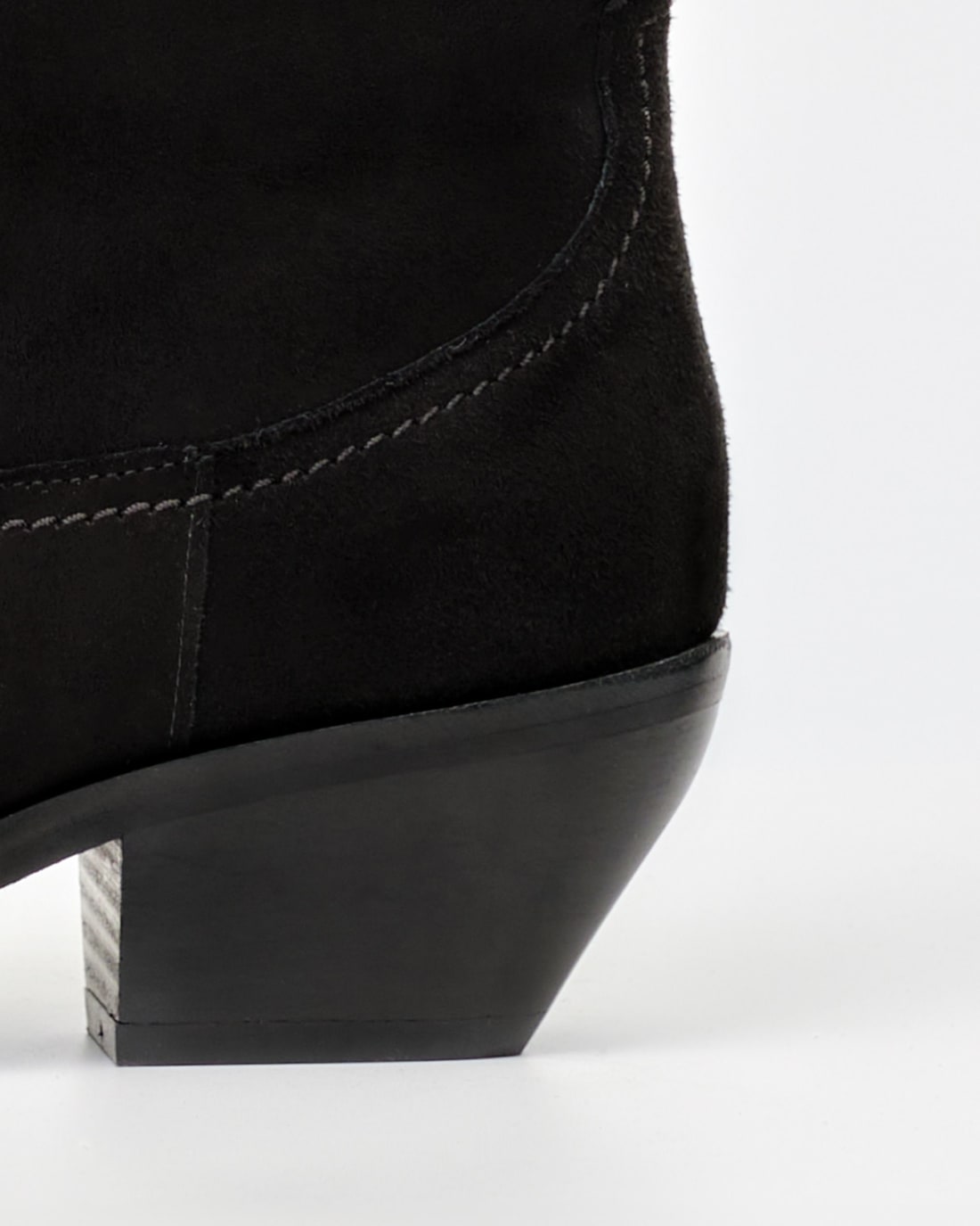 Черные замшевые казаки - Image 5 of 6