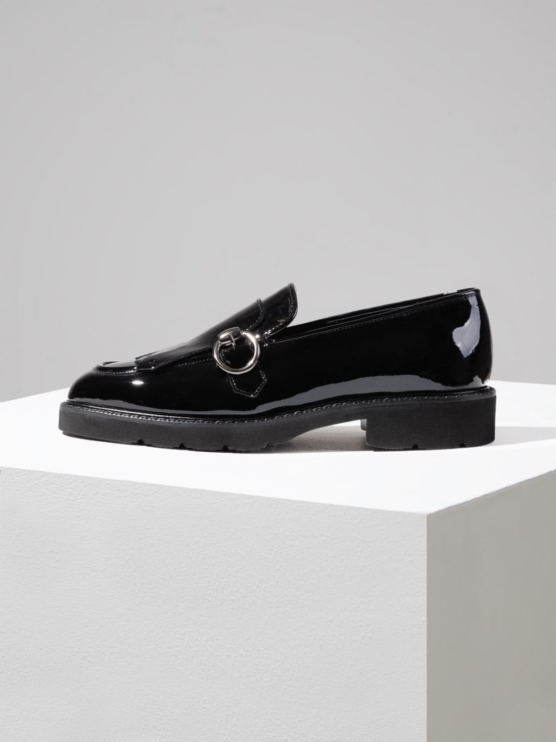 Черные кожаные лоферы - Image 1 of 7