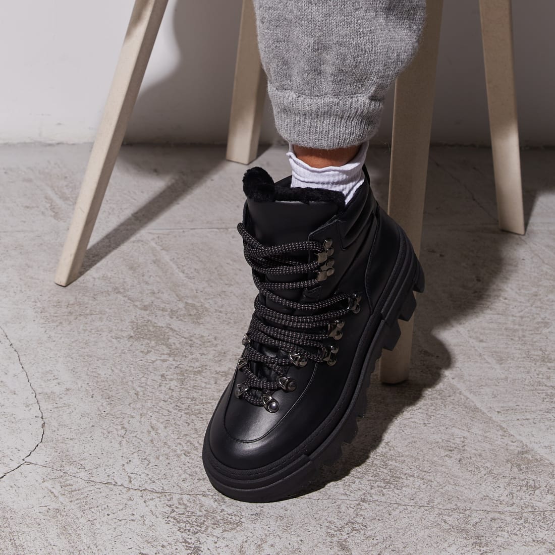 Черные кожаные ботинки - Image 5 of 6