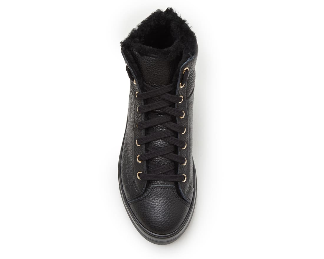 Зимние кожаные кеды - Image 4 of 5