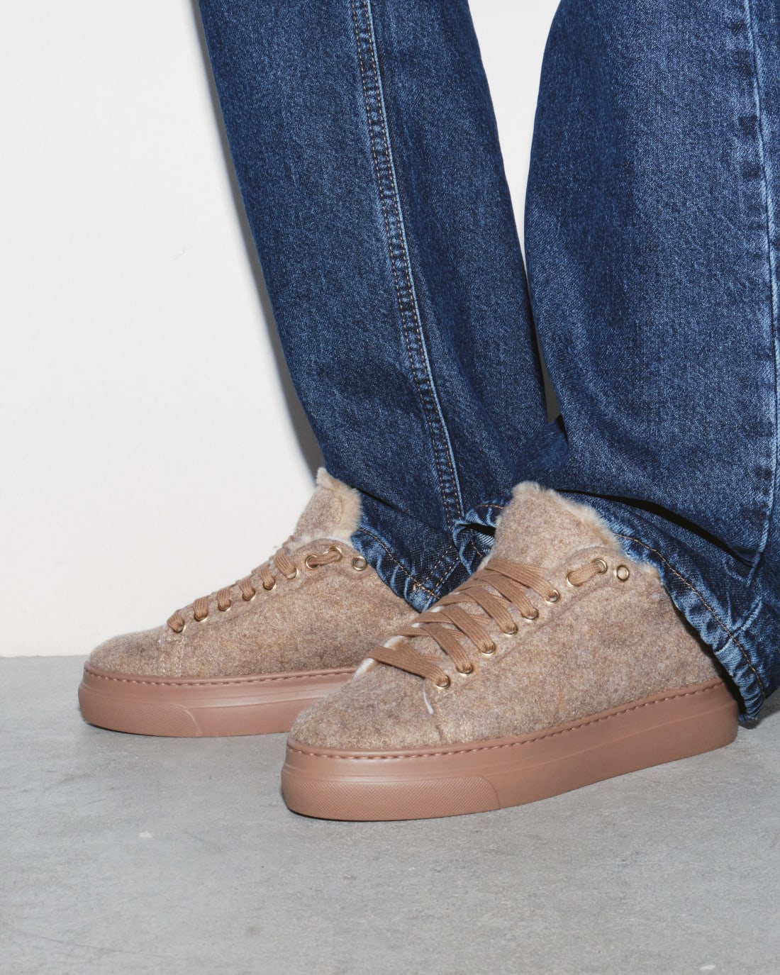 Зимние текстильные кеды - Image 2 of 7