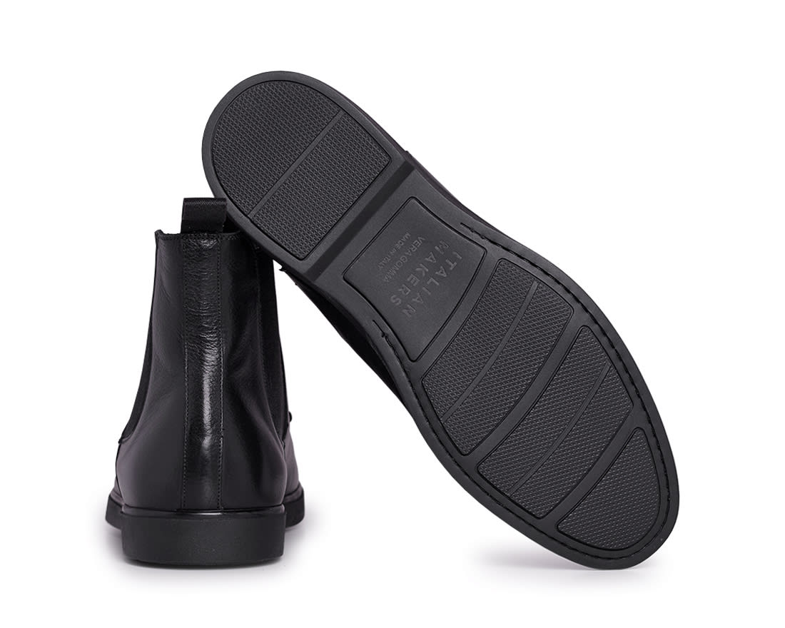 Мужские утепленные черные челси - Image 4 of 4