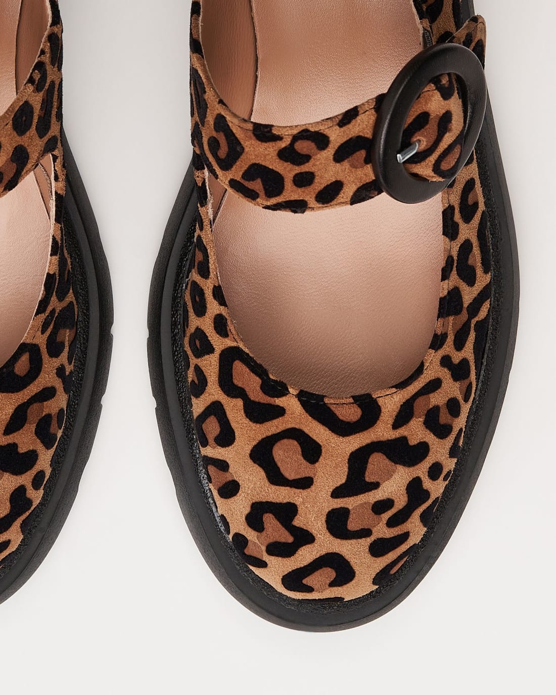 Леопардовые замшевые туфли - Image 3 of 3