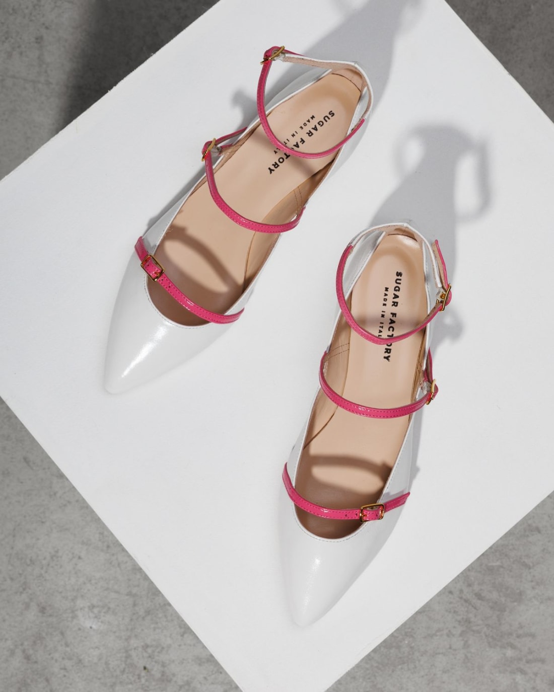 Белые кожаные туфли - Image 2 of 7