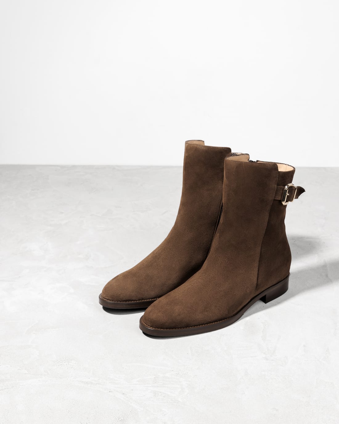 Коричневые замшевые ботильоны - Image 2 of 6