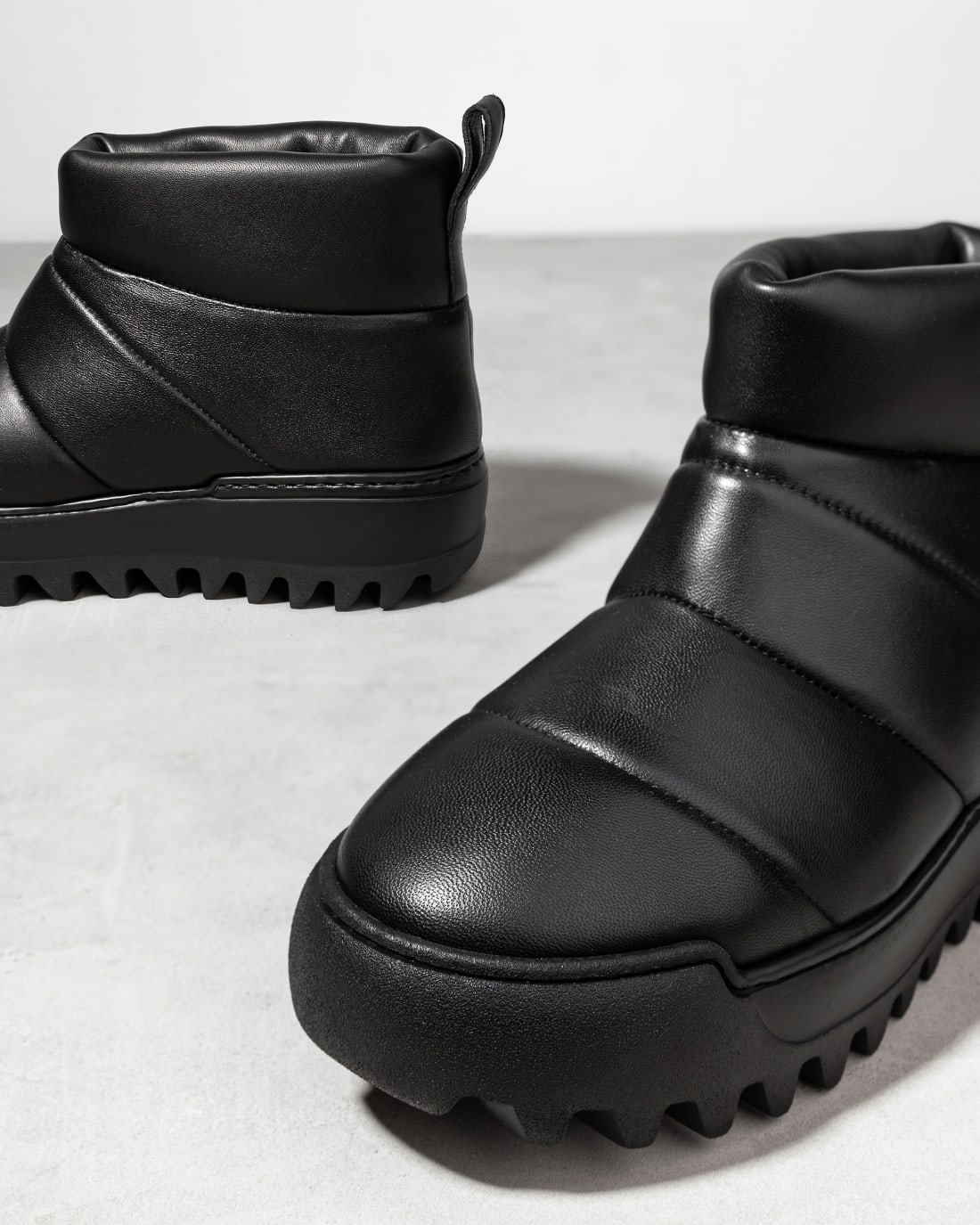 Черные кожаные зимние ботинки - Image 4 of 4