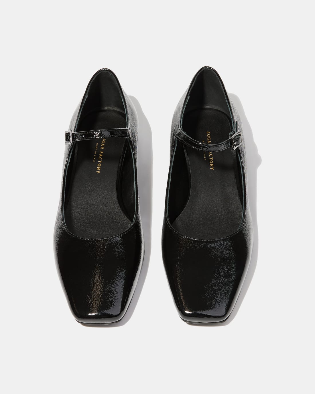 Черные кожаные туфли на ремешке - Image 3 of 5