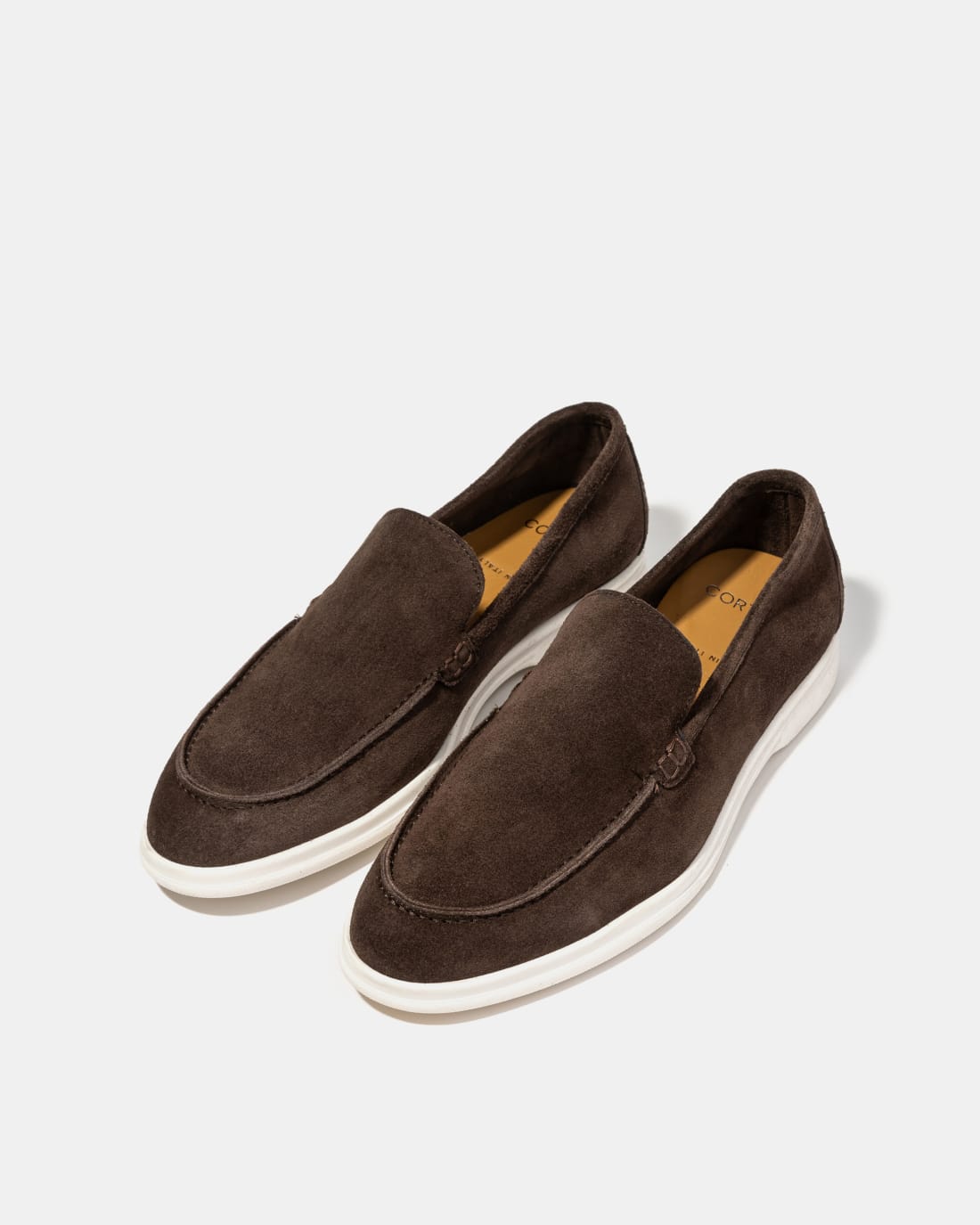 Темно-коричневые замшевые лоферы - Image 2 of 5