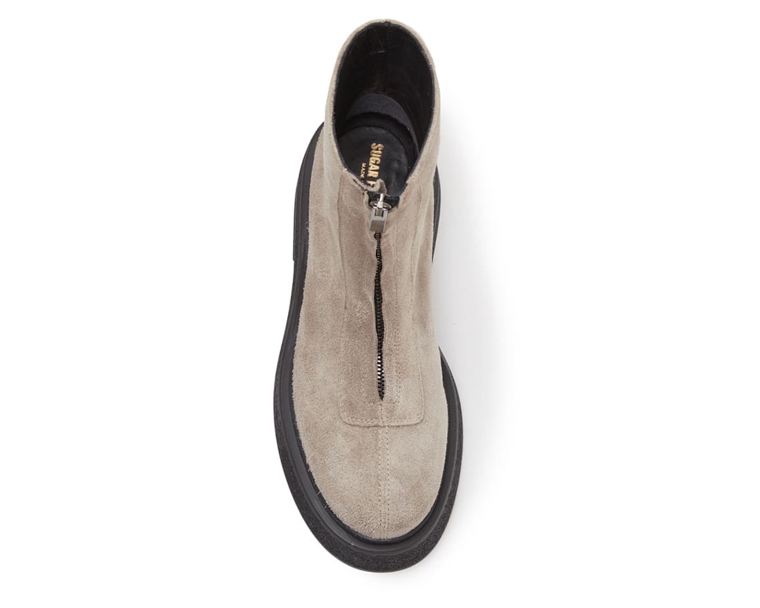 Светло-серые замшевые ботинки - Image 4 of 5