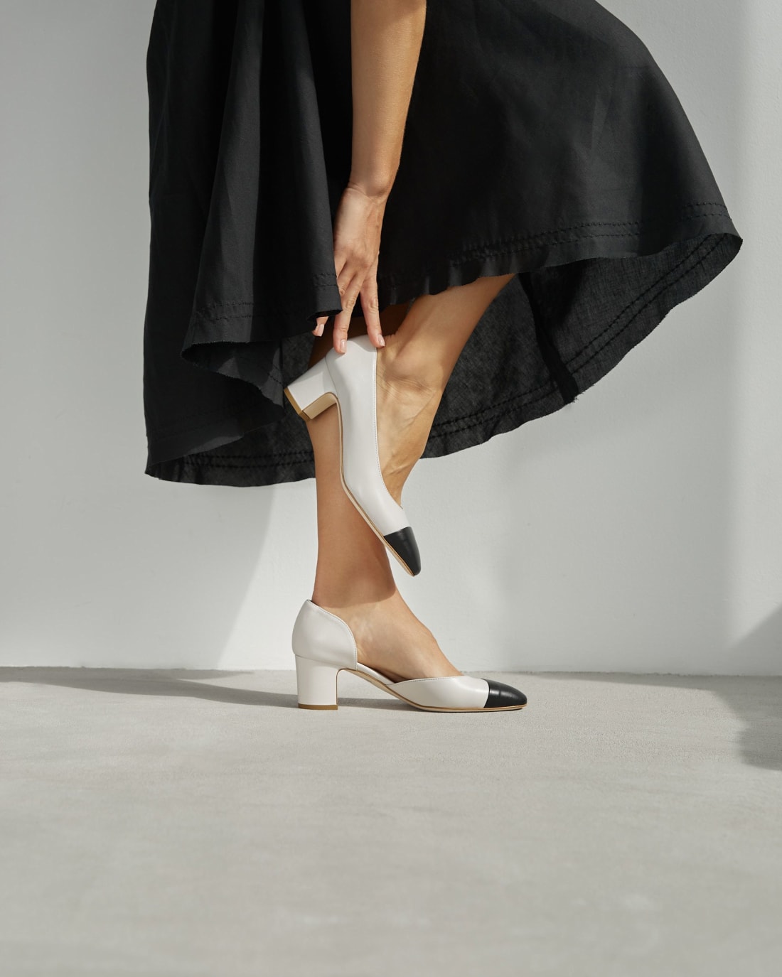 Белые кожаные туфли - Image 5 of 6