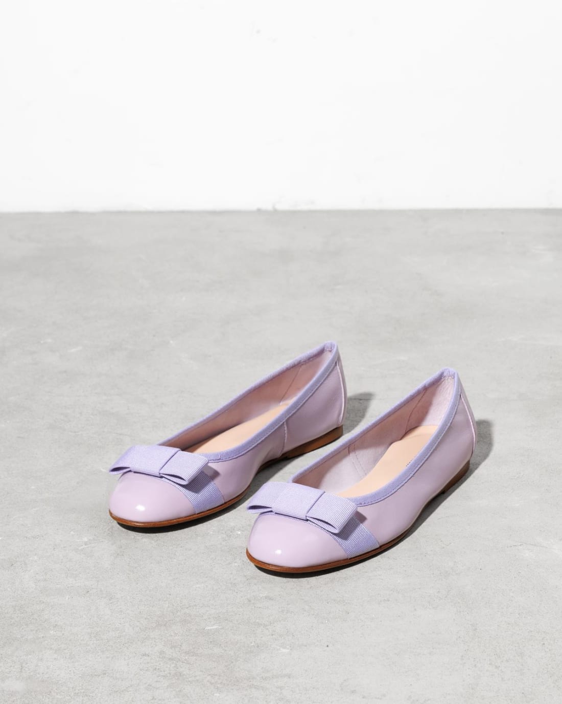 Лиловые кожаные балетки - Image 3 of 4