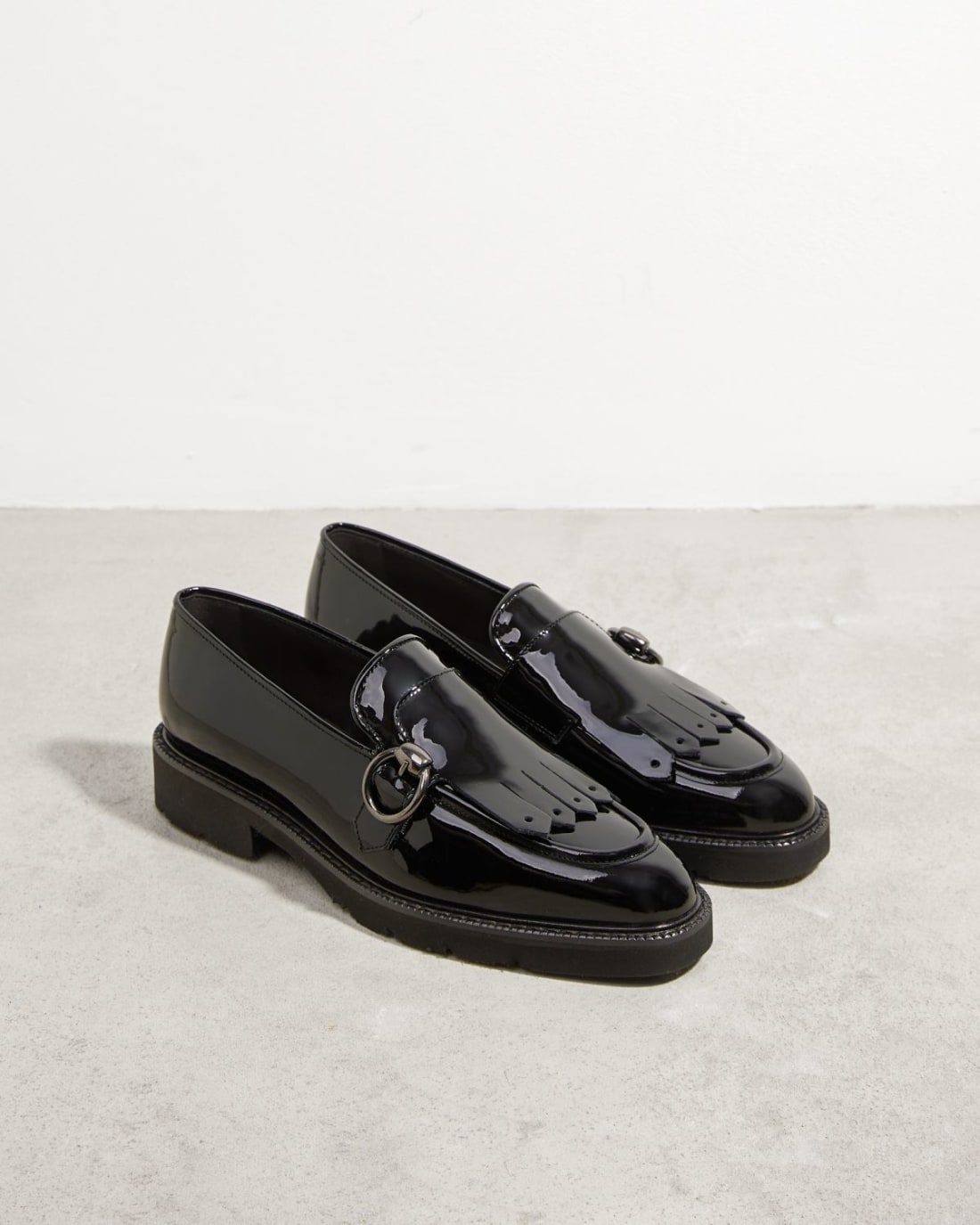 Черные кожаные лоферы - Image 2 of 7