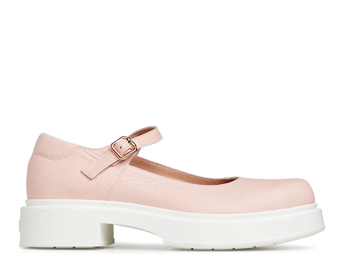 Розовые кожаные туфли - Image 1 of 5