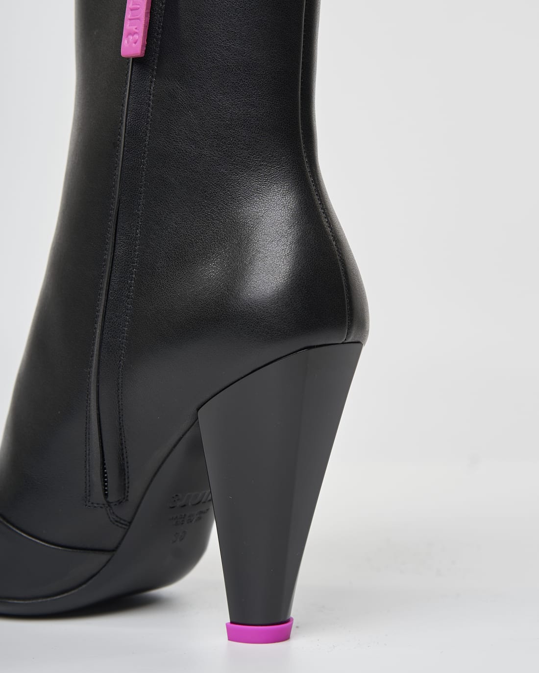 Черные кожаные ботильоны - Image 6 of 6