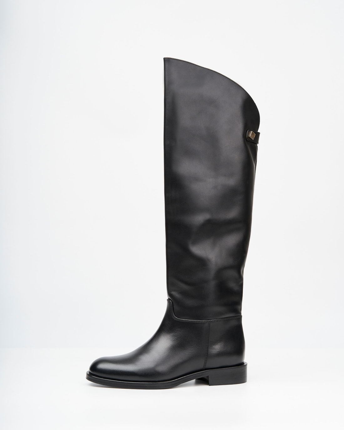 Черные кожаные сапоги - Image 3 of 6