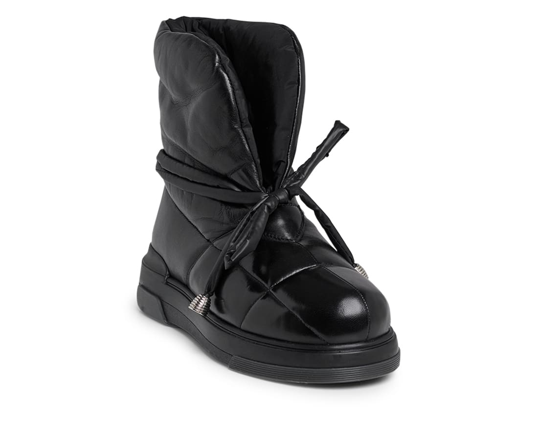 Черные кожаные полуботинки - Image 2 of 5