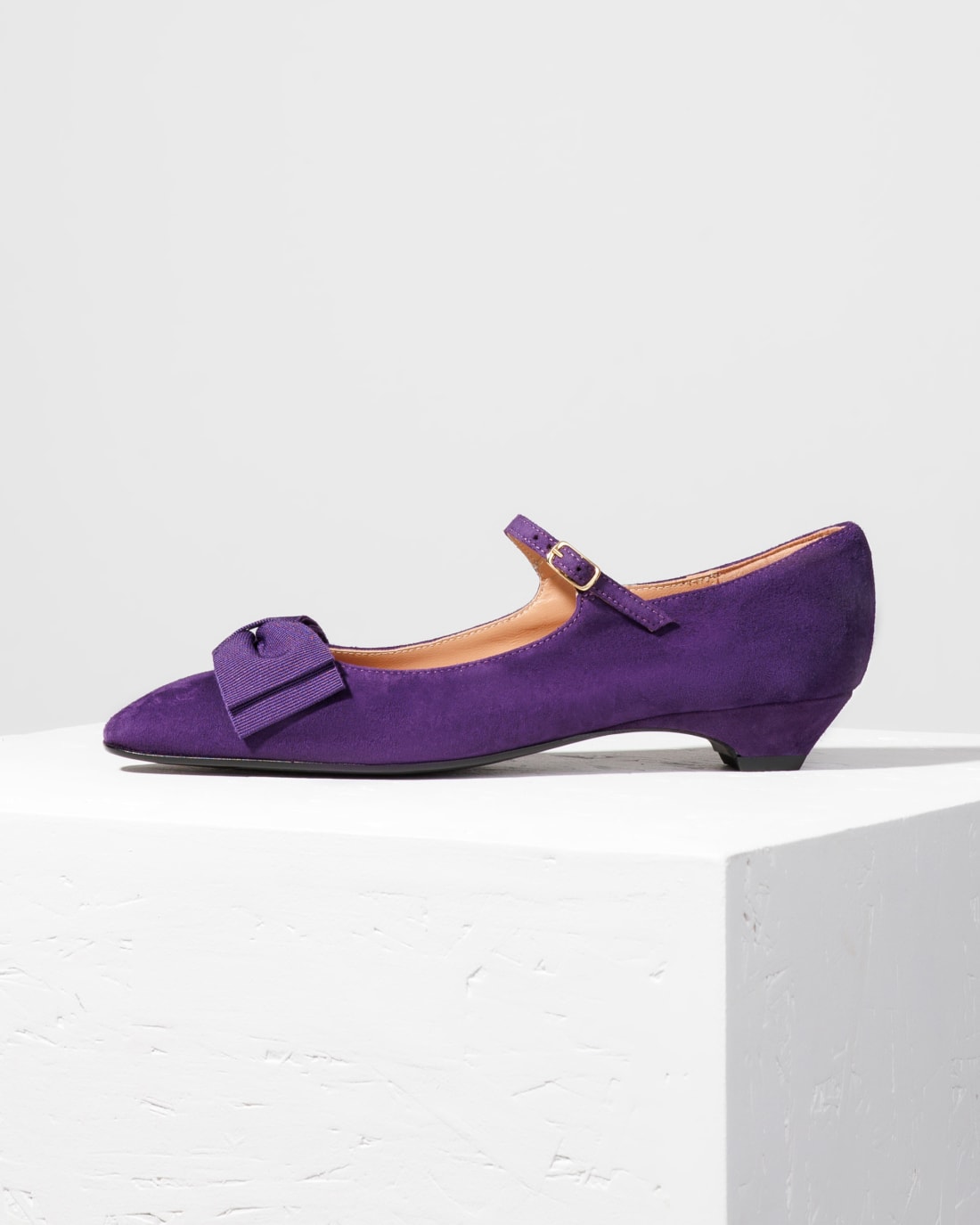 Фиолетовые замшевые туфли - Image 1 of 7