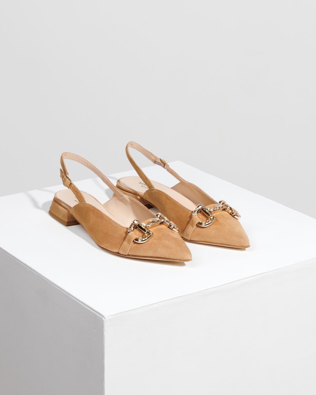 Светло-коричневые замшевые туфли - Image 3 of 7