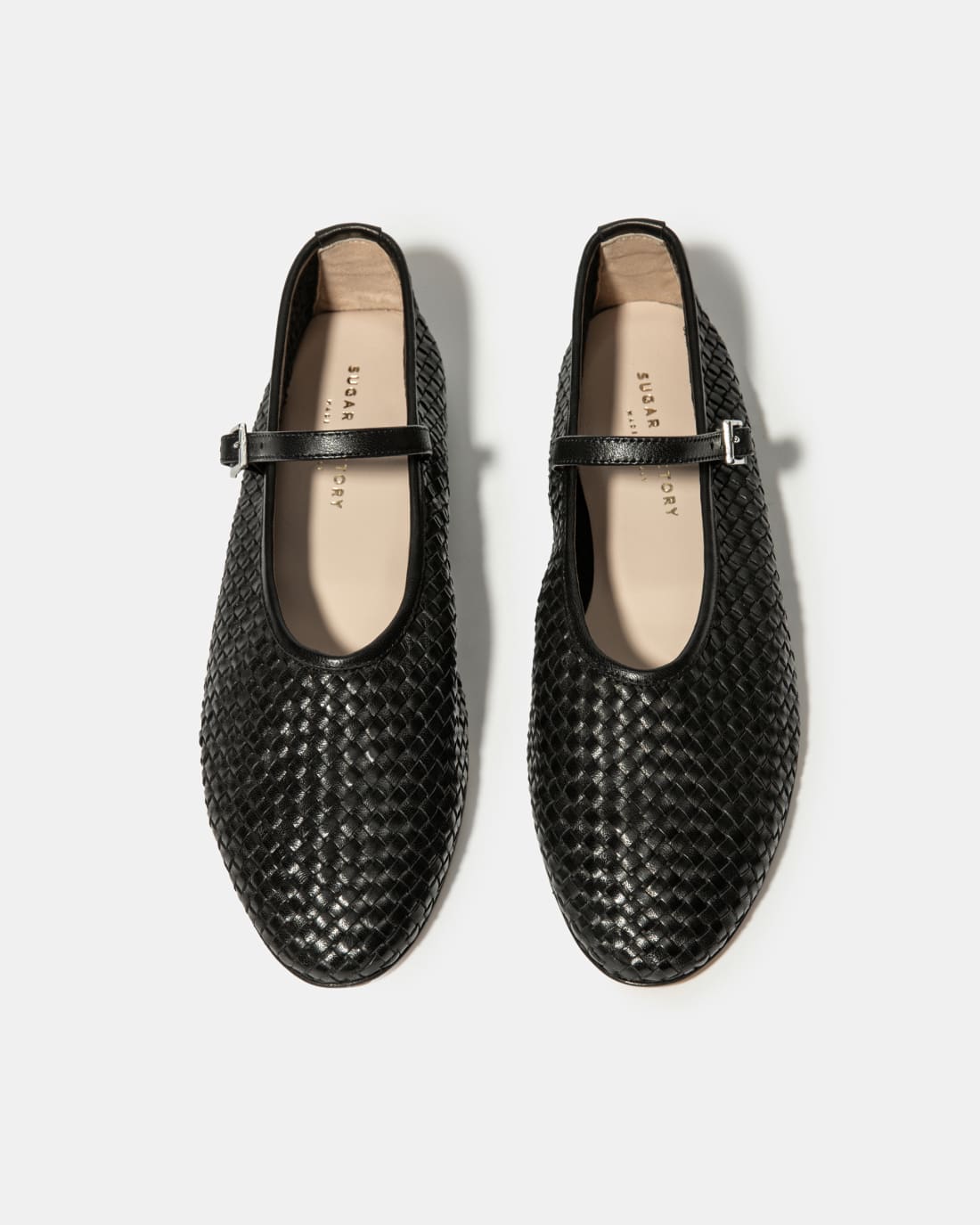 Черные кожаные балетки - Image 3 of 4