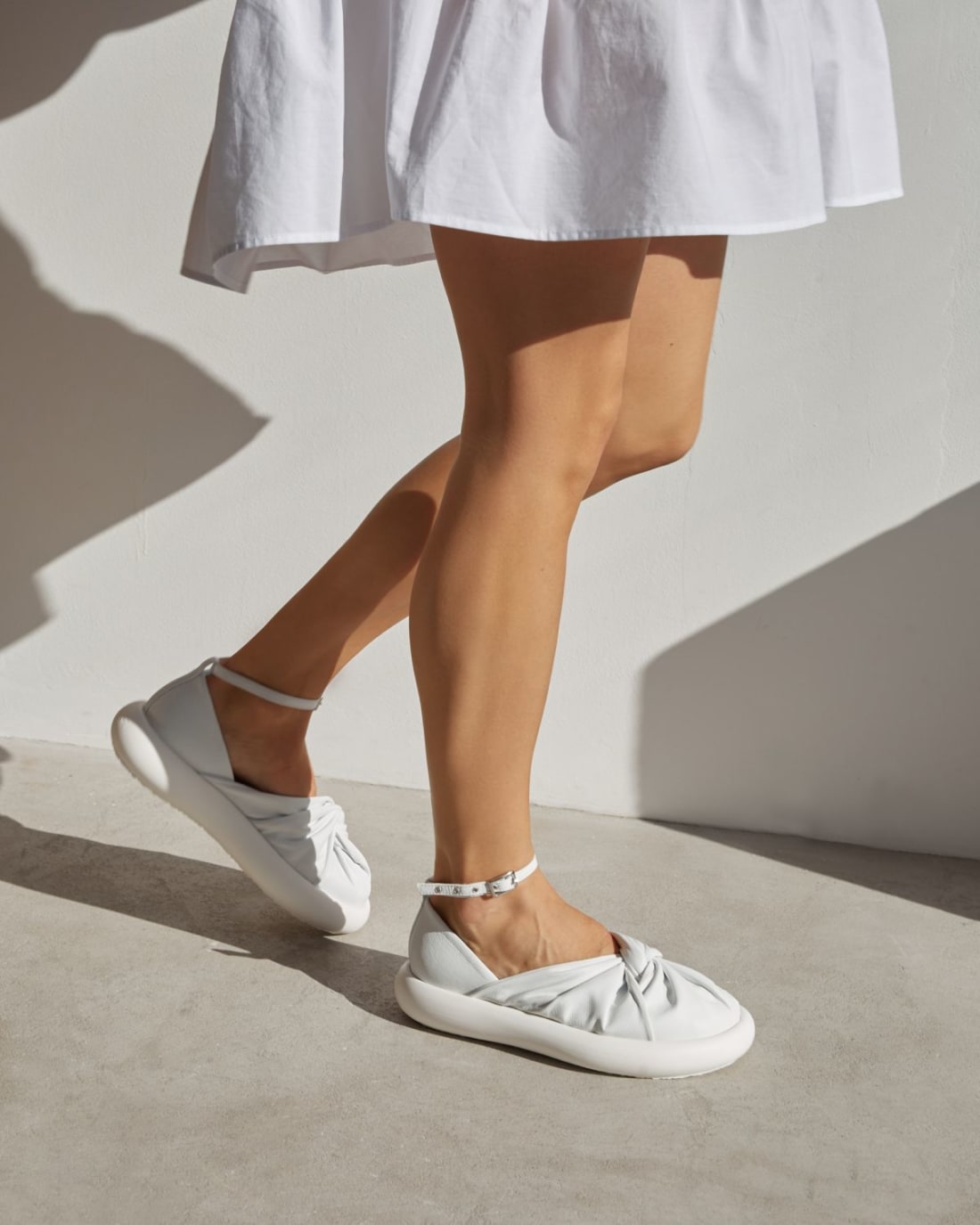 Белые кожаные туфли - Image 5 of 7