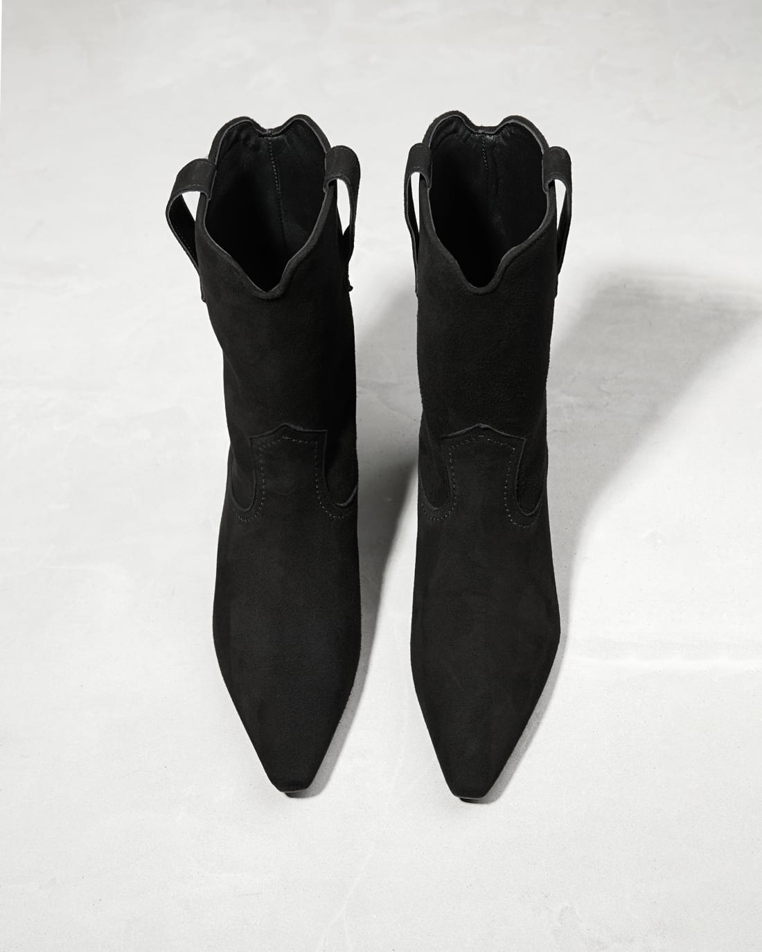 Черные замшевые ботинки - Image 3 of 6