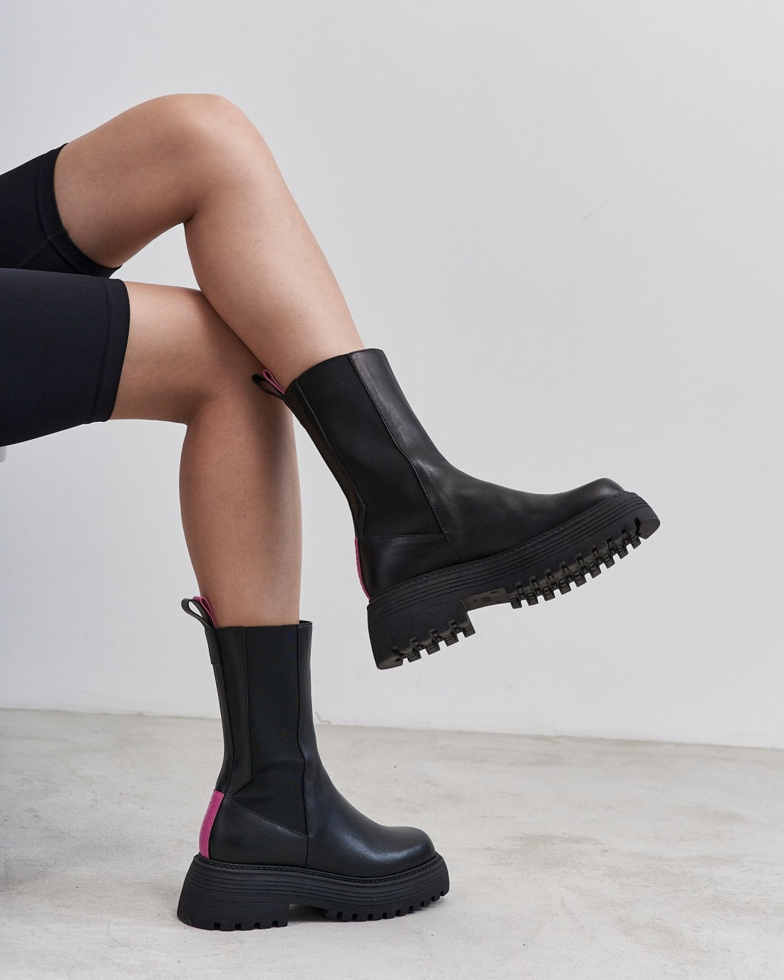 Черные кожаные ботинки - Image 2 of 7