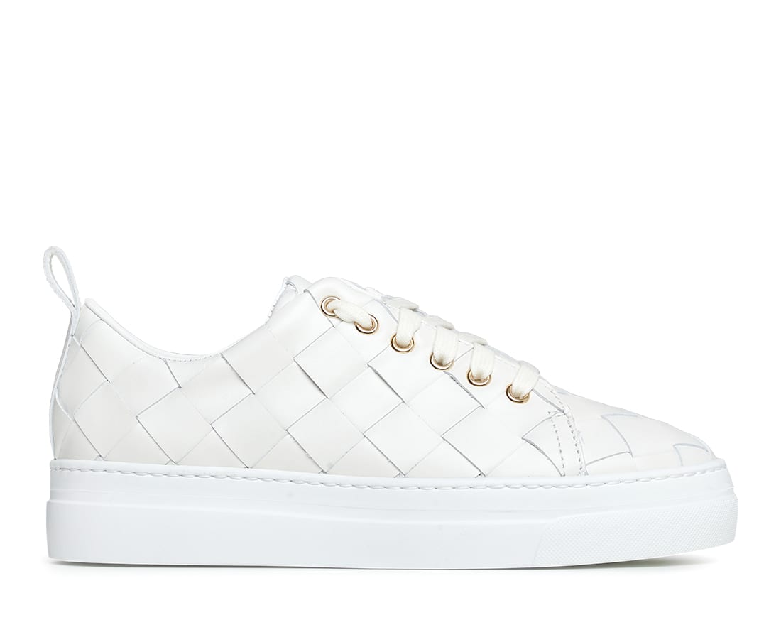 Белые кожаные кеды - Main image