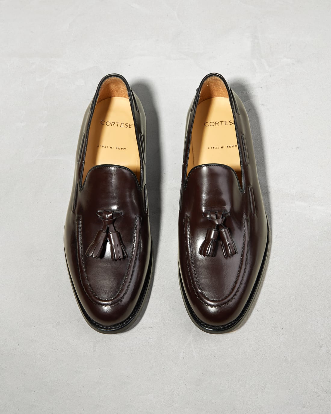 Темно-коричневые кожаные туфли - Image 2 of 5