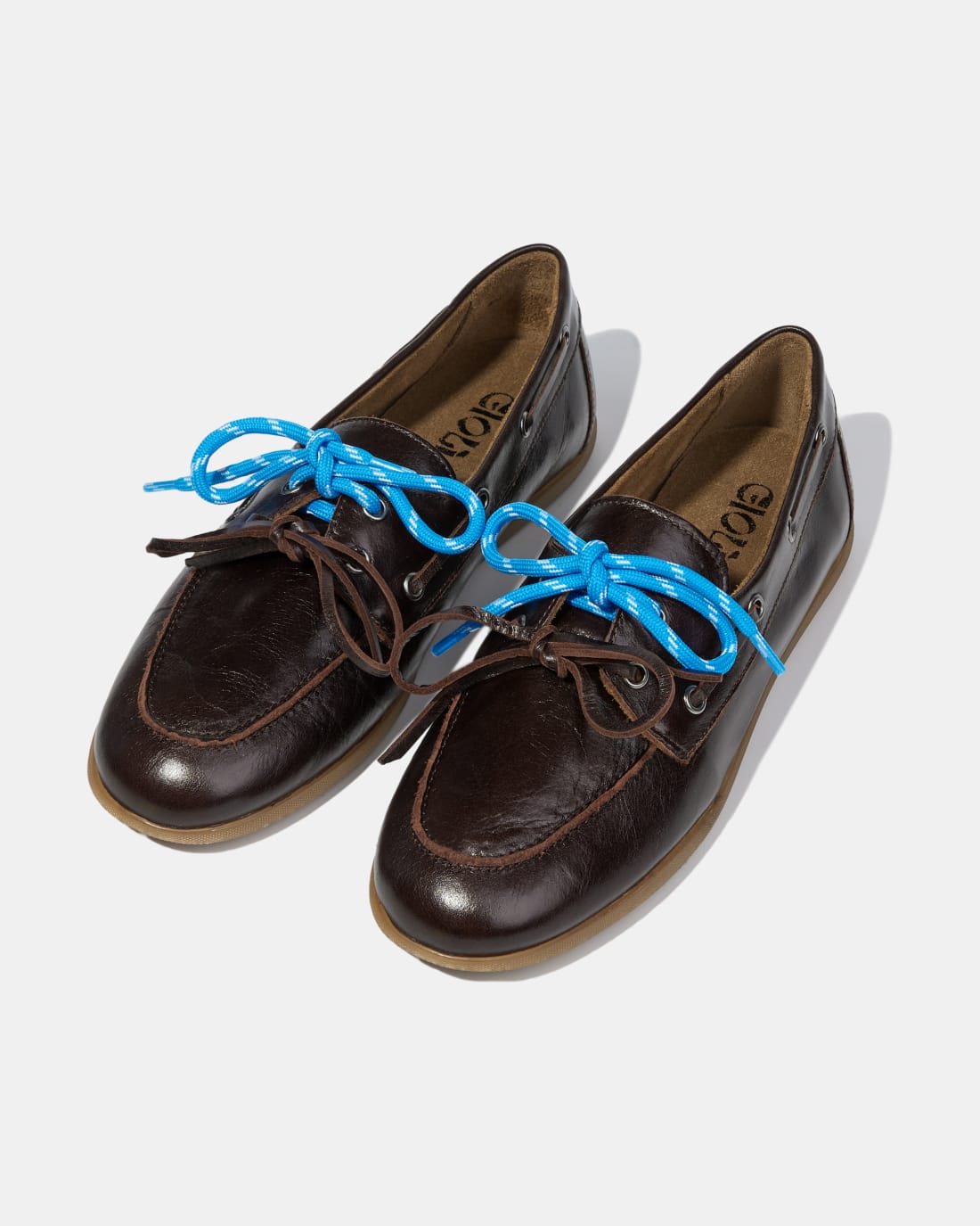 Темно-коричневые кожаные мокасины - Image 2 of 5