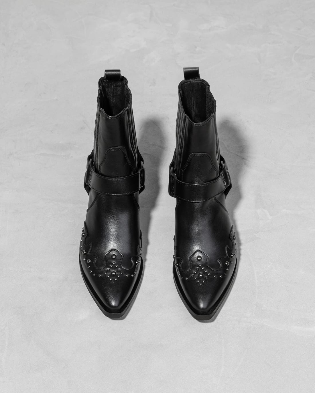 Черные кожаные ботинки - Image 3 of 6