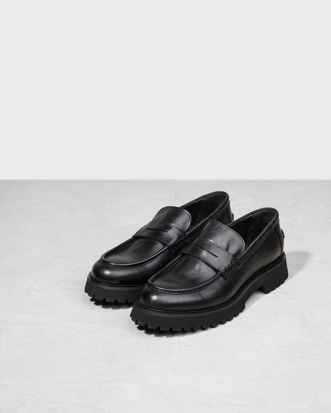 Черные лоферы из натуральной кожи - Image 2 of 5