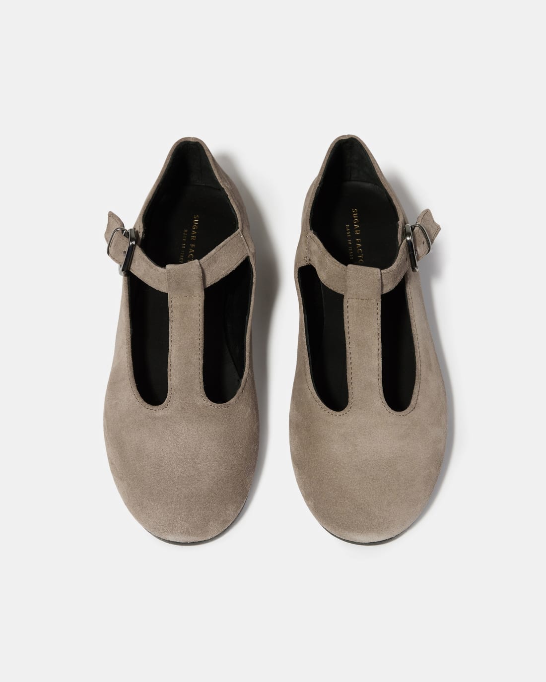 Бежевые балетки из замши - Image 3 of 6