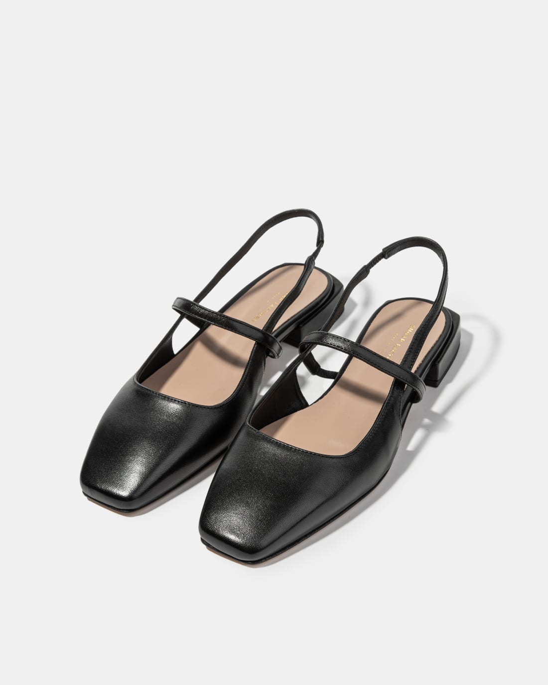 Черные кожаные туфли с ремешками - Image 2 of 4