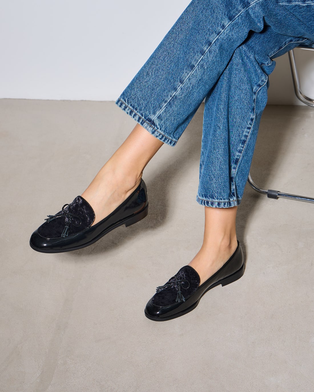 Черные лакированные лоферы - Image 5 of 7