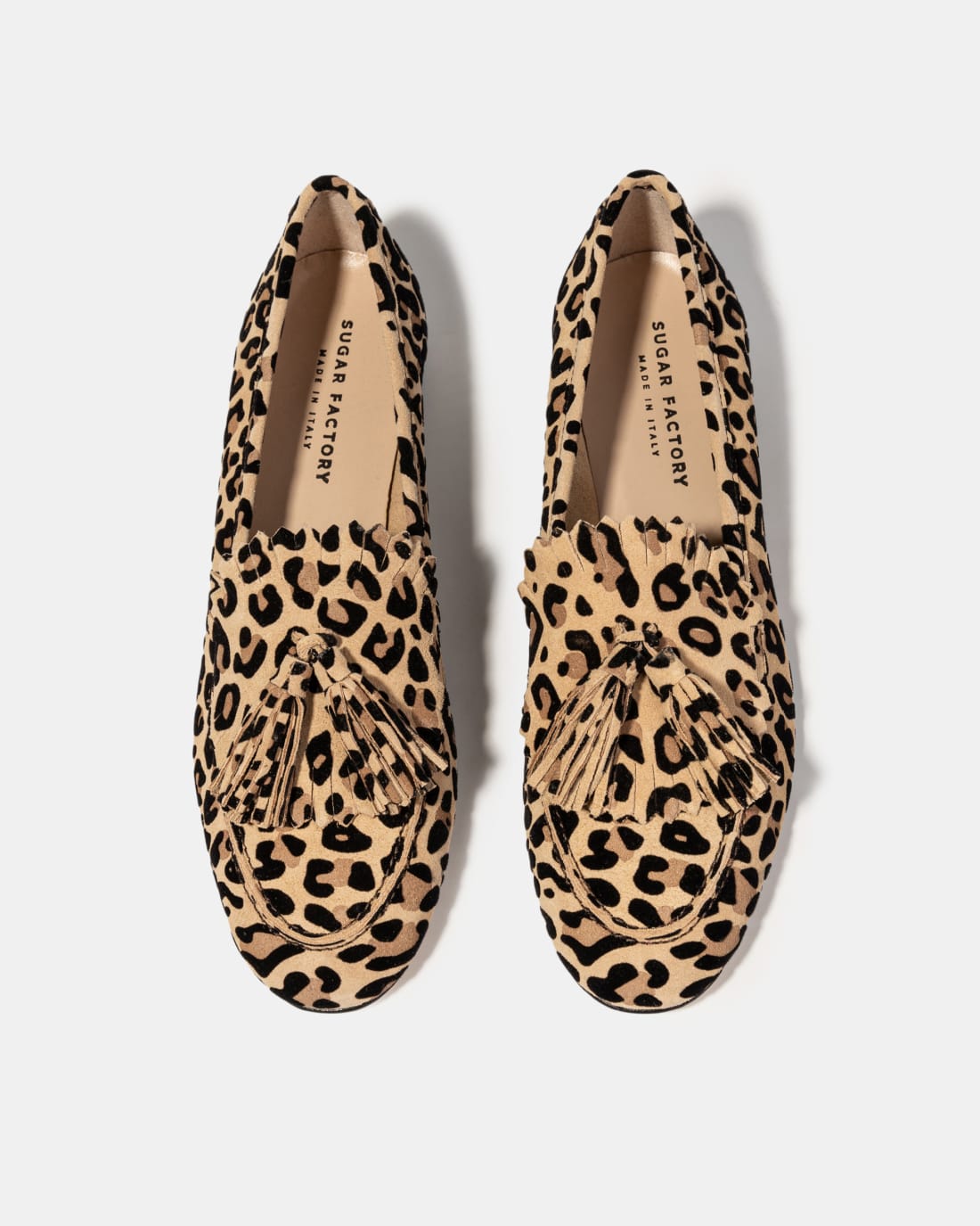 Леопардовые замшевые лоферы - Image 3 of 5