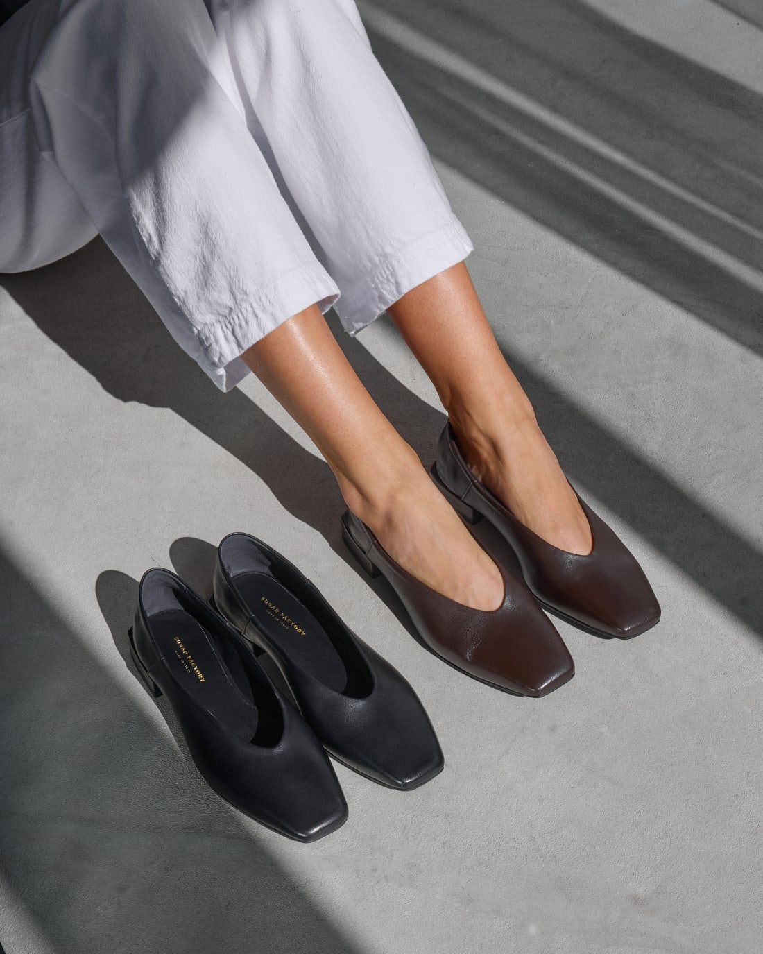 Темно-коричневые кожаные туфли - Image 6 of 7