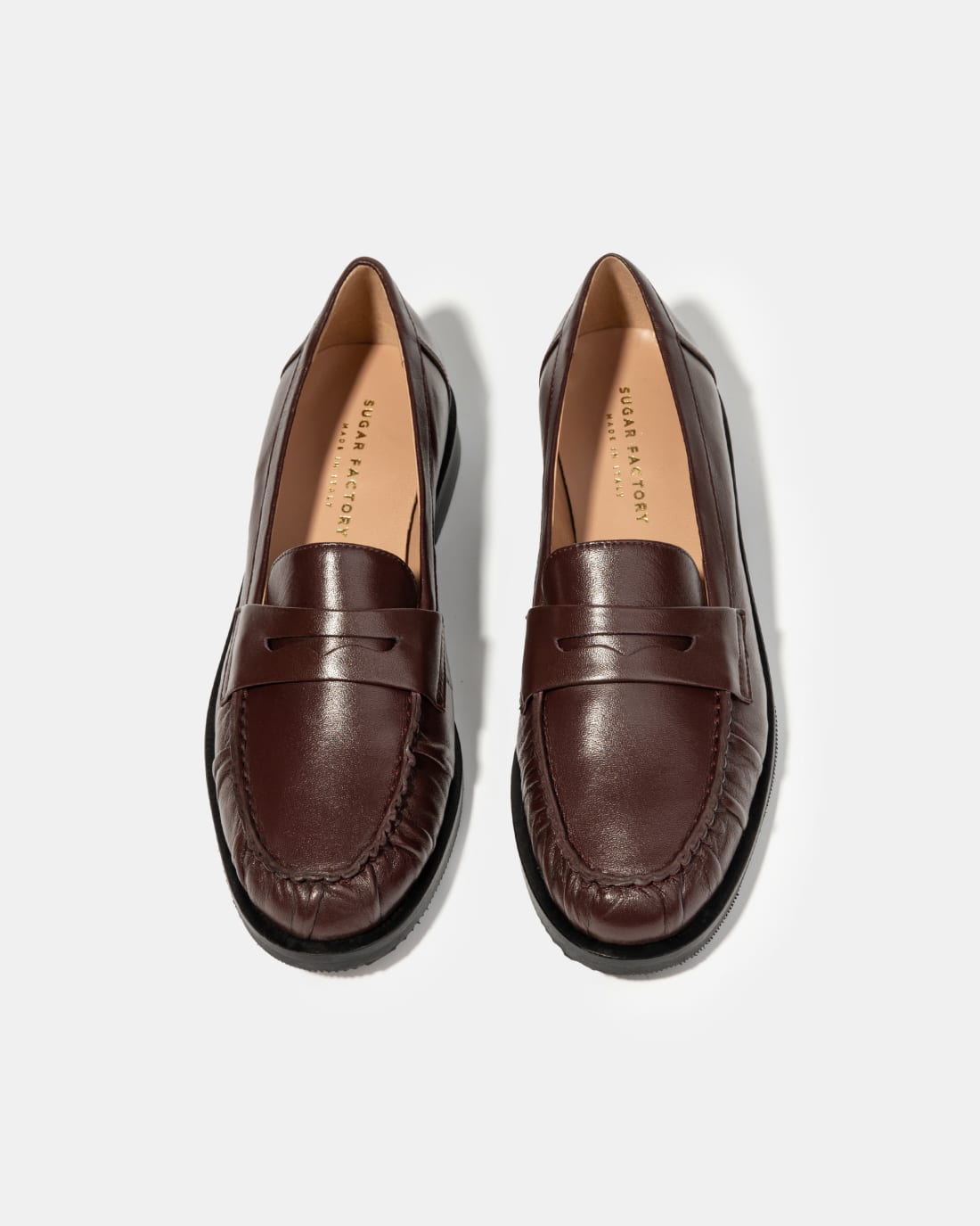 Темно-коричневые лоферы из натуральной кожи - Image 3 of 6