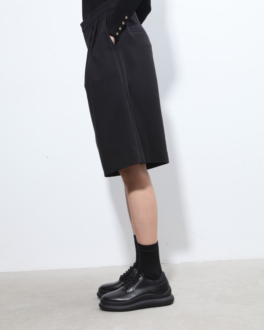 Черные кожаные полуботинки - Image 5 of 8