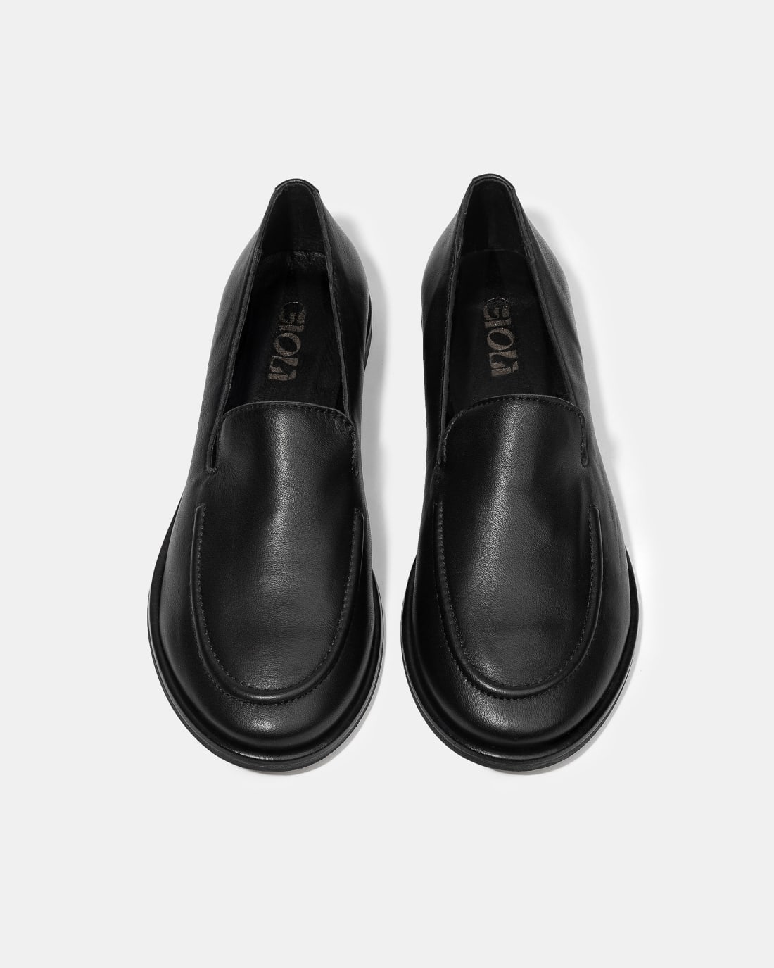 Черные кожаные туфли-лоферы - Image 3 of 4