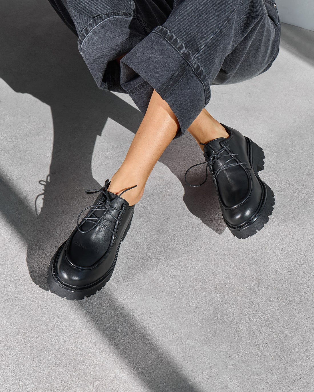 Черные кожаные классические туфли - Image 5 of 5