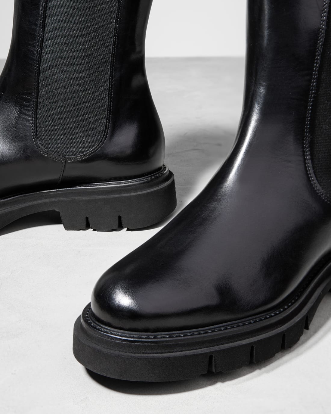 Черные челси с натуральным мехом внутри - Image 4 of 5